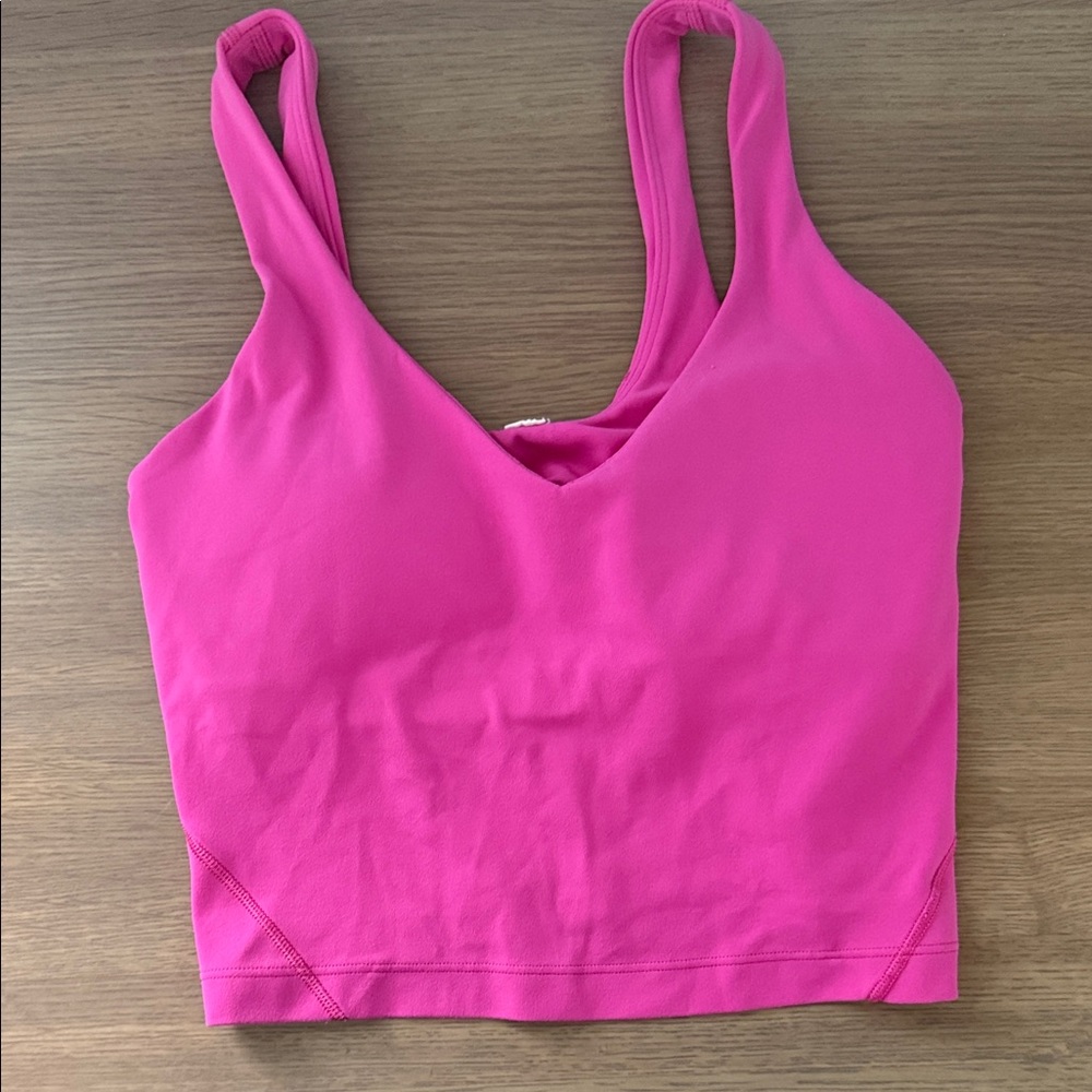 Lululemon set of 3 tank tops Pink, black & purple